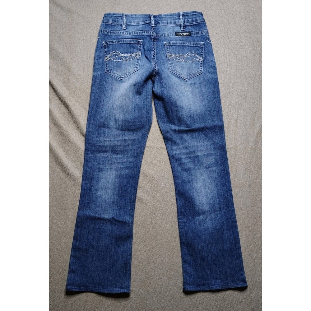 Cowgirl Tuff Co Inspire Jeans Womens 27x31 (28) Bootcut Embellished Denim Hemmed - Picture 7 of 10